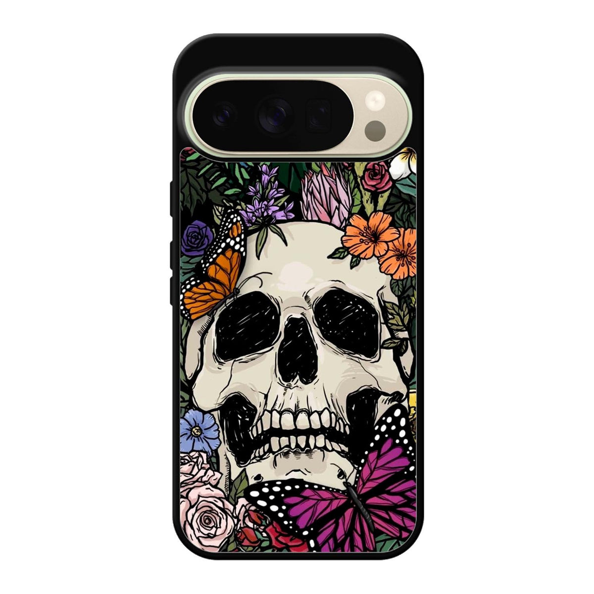 Skull Flower Google Pixel 10 Pro XL Case FE0565