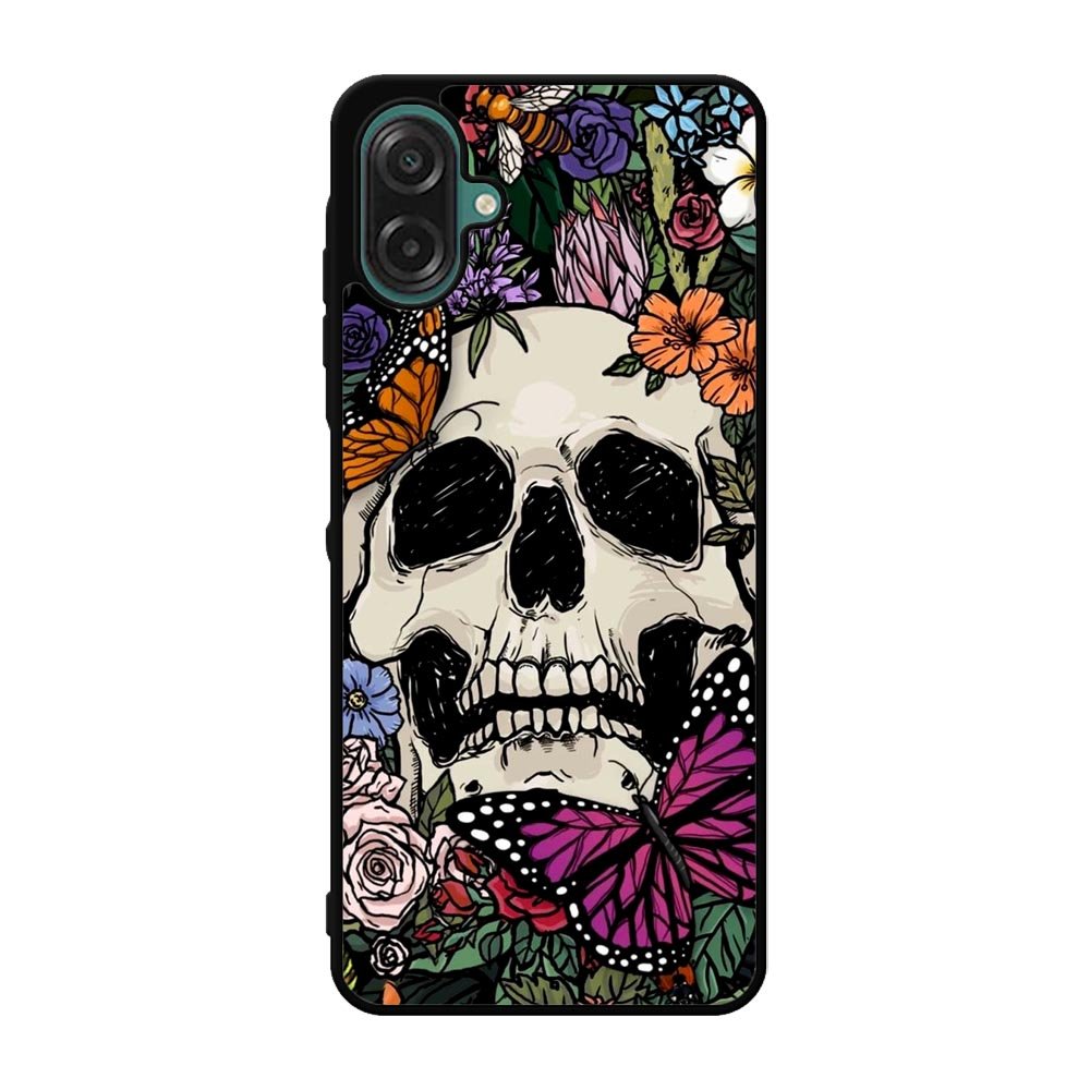 Skull Flower Samsung Galaxy A07 Case FE0565