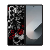 Skull Flower Art Samsung Galaxy Z Fold 7 5G Case FE0564