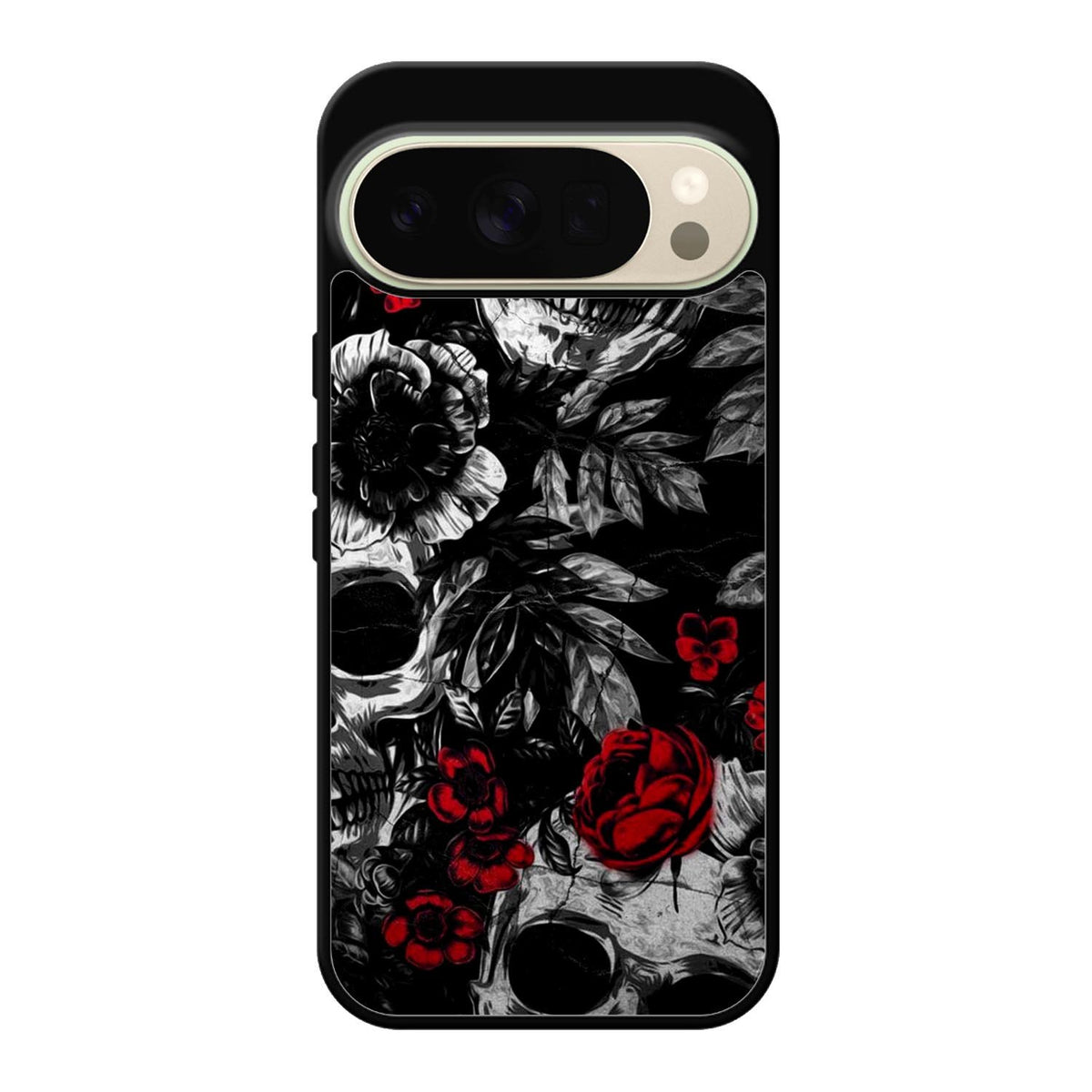Skull Flower Art Google Pixel 10 Pro Case FE0564