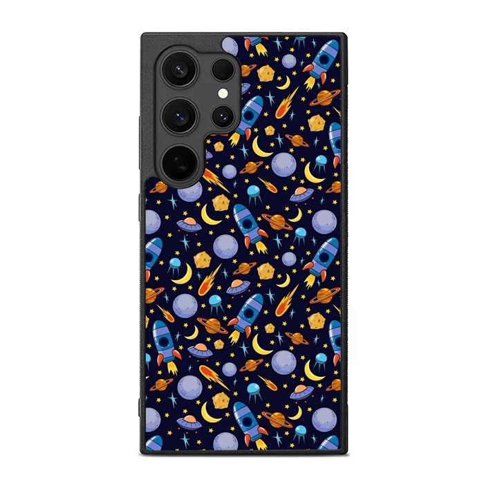 Space Astro Pattern FE0551 Samsung Galaxy S25 Ultra Case