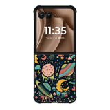 Alien Space Pattern Motorola Moto RAZR Plus 2025 Case FE0023