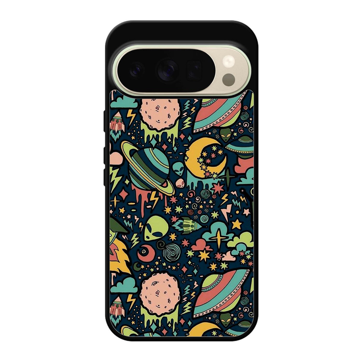 Alien Space Pattern Google Pixel 10 Pro XL Case FE0023