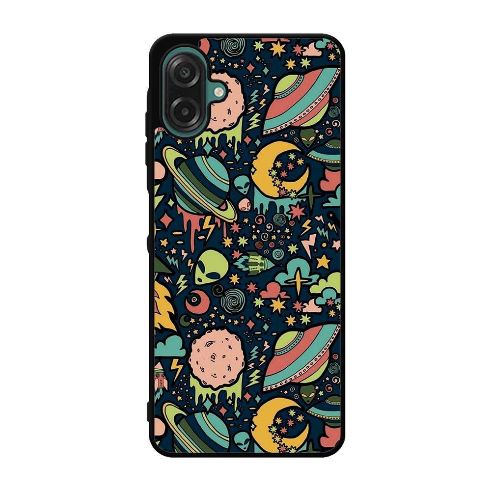 Alien Space Pattern Samsung Galaxy A07 Case FE0023