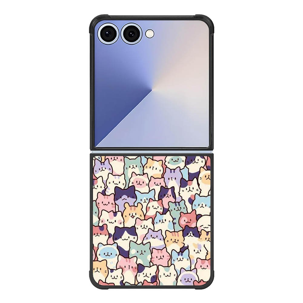 Cute Cat FE0555 Samsung Galaxy Flip 7 5G Case