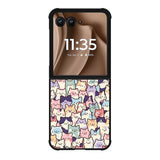 Cute Cat Motorola Moto RAZR Plus 2025 Case FE0186