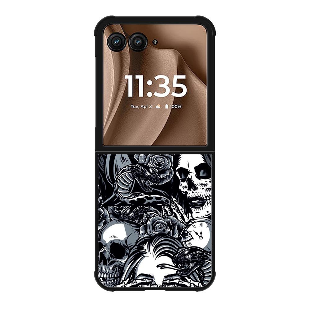 Nightmare Pattern Motorola Moto RAZR Plus 2025 Case FE0470