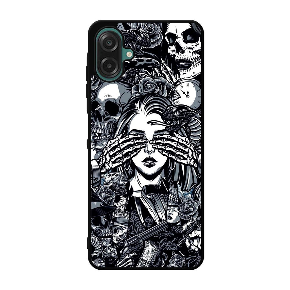 Nightmare Pattern Samsung Galaxy A07 Case FE0470
