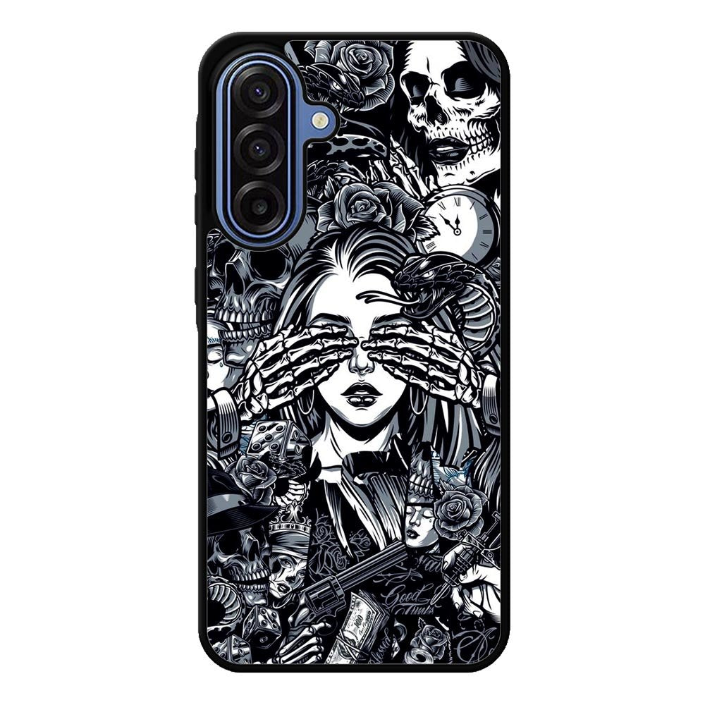 Nightmare Pattern Samsung Galaxy A17 Case FE0470