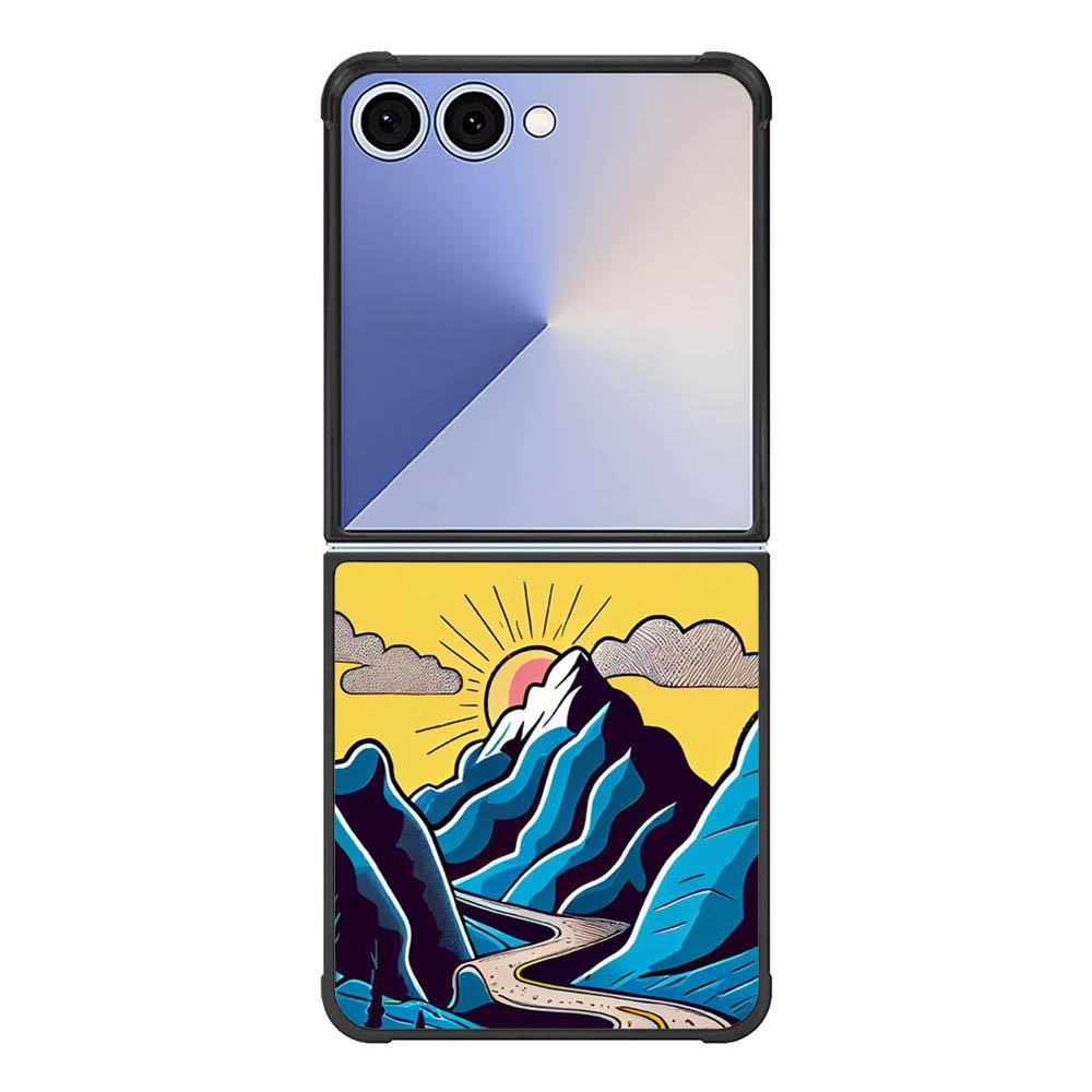 Sunset and Mountains FE0558 Samsung Galaxy Flip 7 5G Case