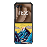 Sunset and Mountains Motorola Moto RAZR Plus 2025 Case FE0606