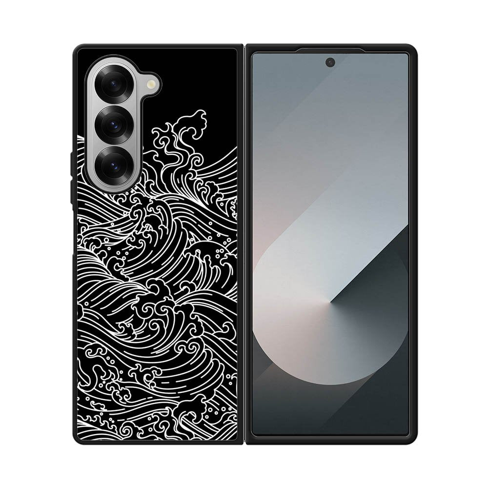 Japan Ocean Samsung Galaxy Z Fold 7 5G Case FE0376