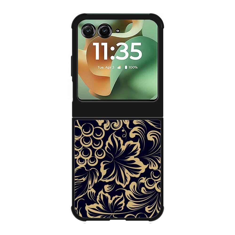 Flower Pattern Motorola Moto RAZR 2025 Case FE0277