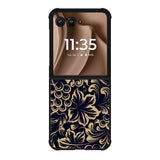 Flower Pattern Motorola Moto RAZR Plus 2025 Case FE0277