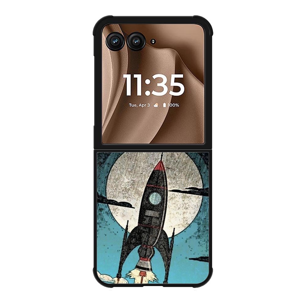 Rocket Art Motorola Moto RAZR Plus 2025 Case FE0543