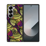 Flower Art Pattern Samsung Galaxy Z Fold 7 5G Case FE0261