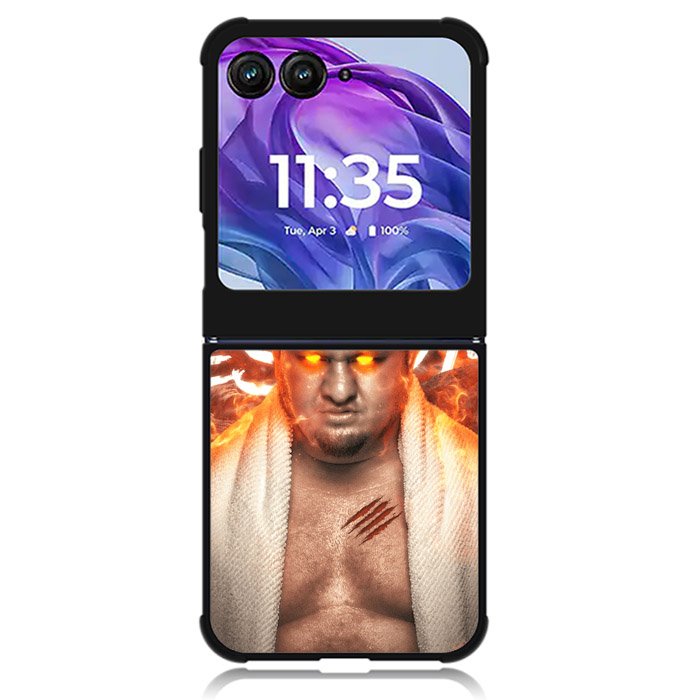 wwe samoa joe Motorola Moto Razr 2024 , Moto Razr 50 Case