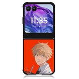 Chainsaw Man denji Motorola Moto Razr 2024 , Moto Razr 50 Case