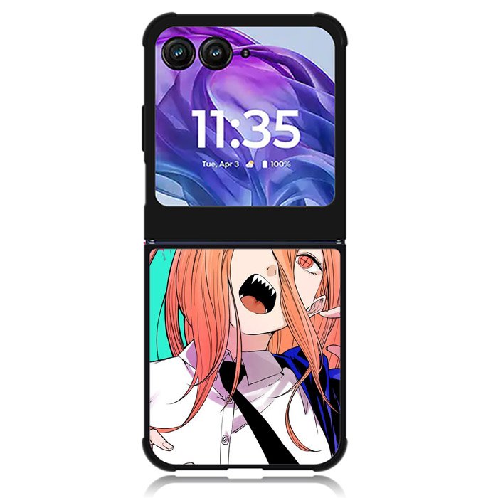 Chainsaw Man power Motorola Moto Razr 2024 , Moto Razr 50 Case