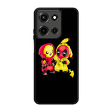 Pikachu Pokemon And Deadpool Motorola Moto G 5G 2025 Case FE6221