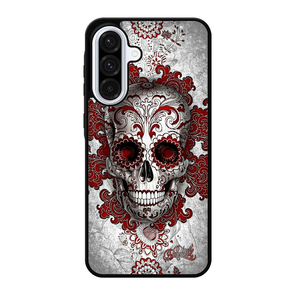 sugar skull tattoo Samsung Galaxy A56 Case FE0603