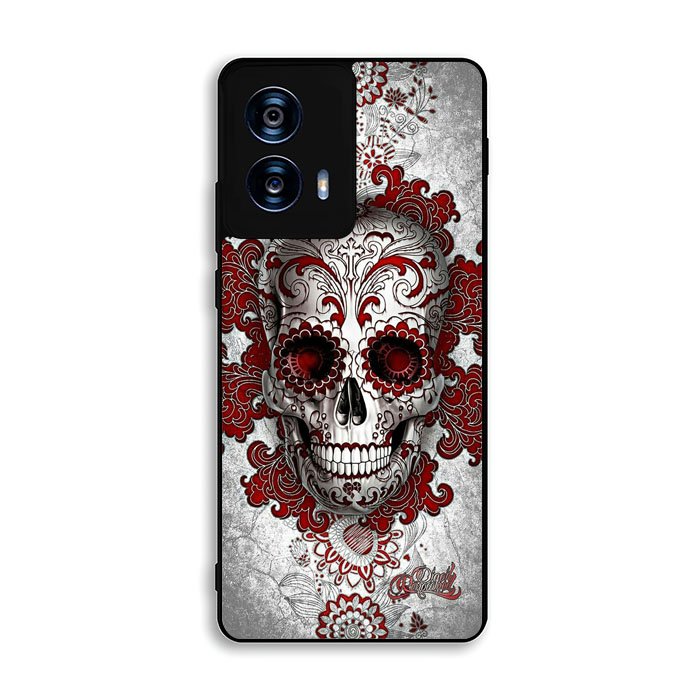 sugar skull tattoo Motorola Moto G Power 5G 2024 Case FE3459
