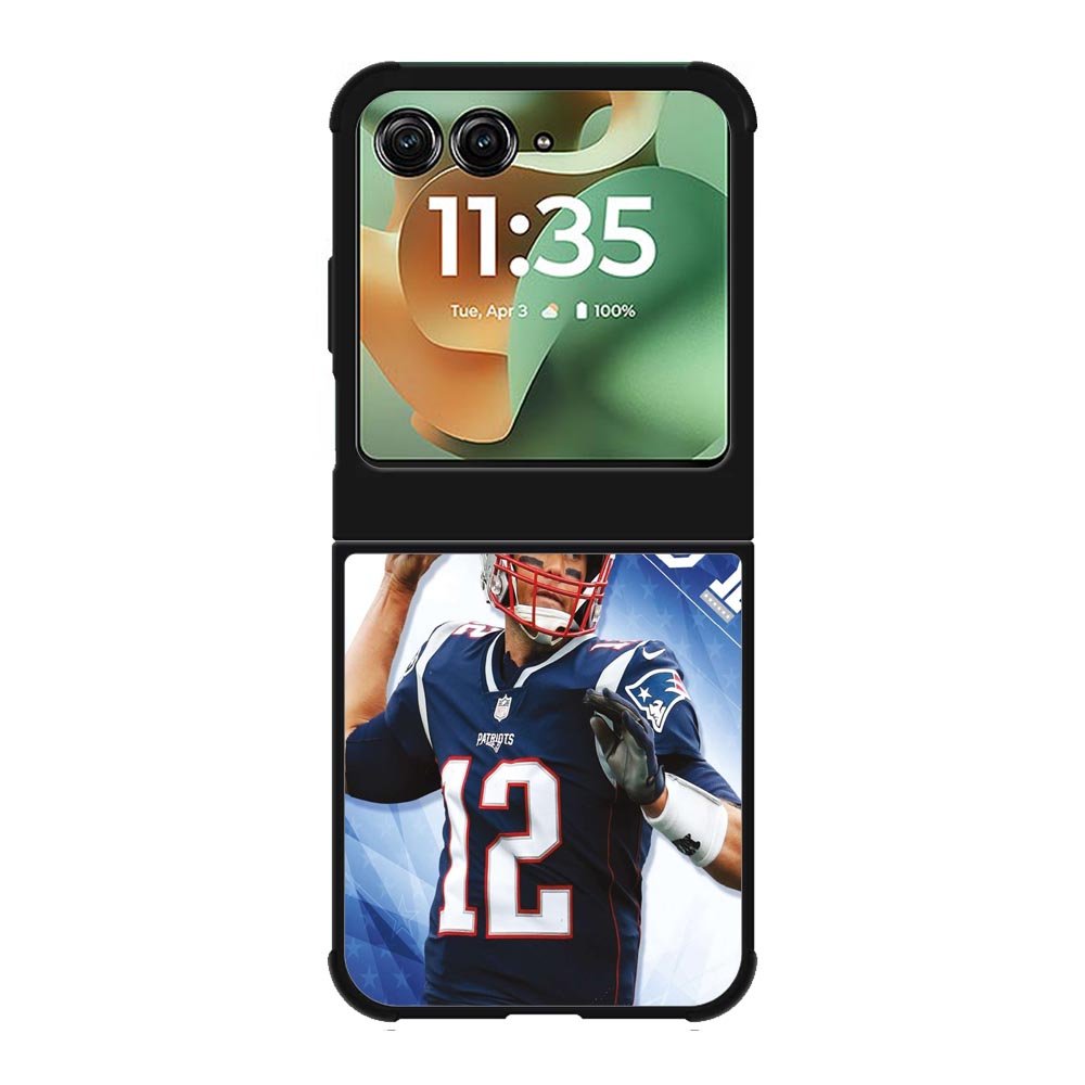 New England Patriots Tom Brady X00037 Motorola Moto RAZR 2025 Case