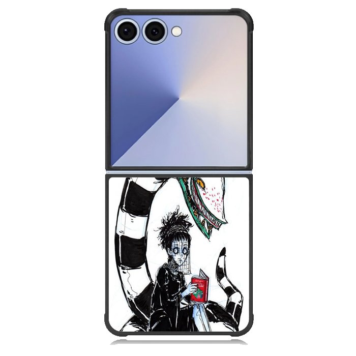 Beetlejuice Tim Burton X00034 Samsung Galaxy Z Flip 7 Case
