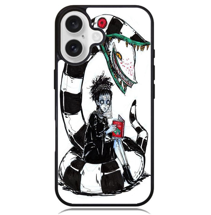 Beetlejuice Tim Burton X00034 iPhone 16 Case