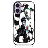 Beetlejuice Tim Burton X00034 iPhone 17 Case