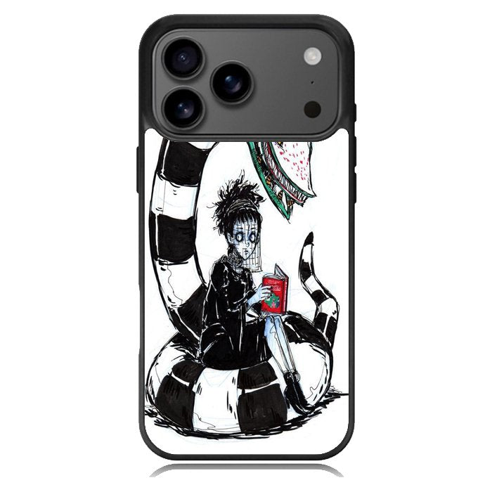 Beetlejuice Tim Burton X00034 iPhone 17 Pro Max Case