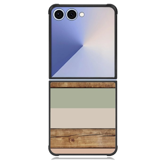 Modern Wooden Stripes X00054 Samsung Galaxy Z Flip 7 Case