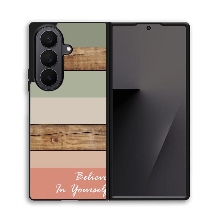 Modern Wooden Stripes X00054 Samsung Galaxy Z Fold 7 Case