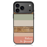 Modern Wooden Stripes X00054 iPhone 17 Pro Max Case