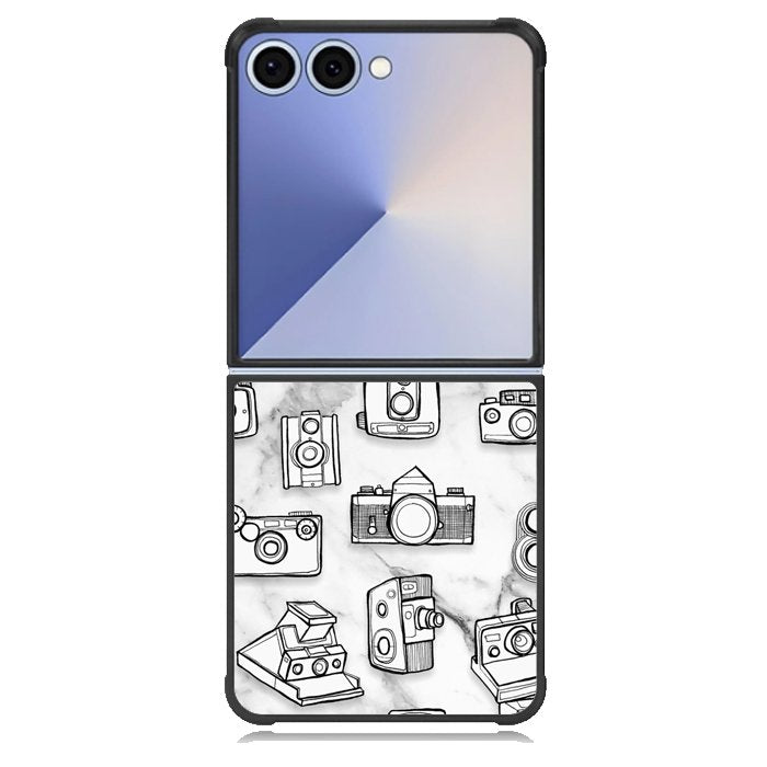 Vintage Camera X00057 Samsung Galaxy Z Flip 7 Case