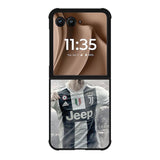 Cristiano Ronaldo Juventus X00103 Motorola Moto RAZR Plus 2025 Case