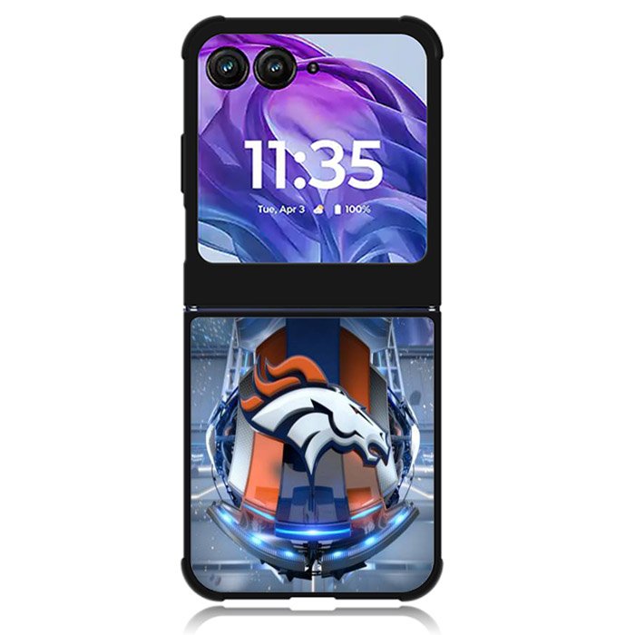 Denver broncos 4th Motorola Moto Razr 2024 , Moto Razr 50 Case