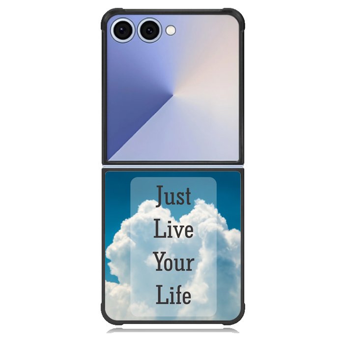 Blue Sky Clouds X00110 Samsung Galaxy Z Flip 7 Case