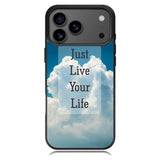 Blue Sky Clouds X00110 iPhone 17 Pro Case