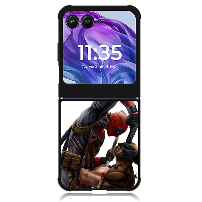 Deadpool VS Wolverine Motorola Moto Razr 2024 , Moto Razr 50 Case
