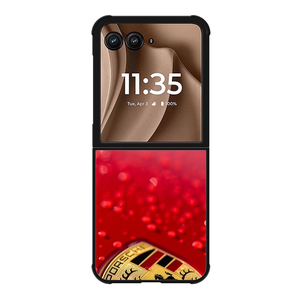 Porsche Red X00148 Motorola Moto RAZR Plus 2025 Case