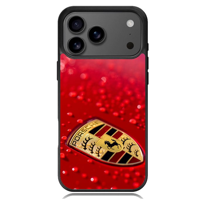 Porsche Red X00148 iPhone 17 Pro Case