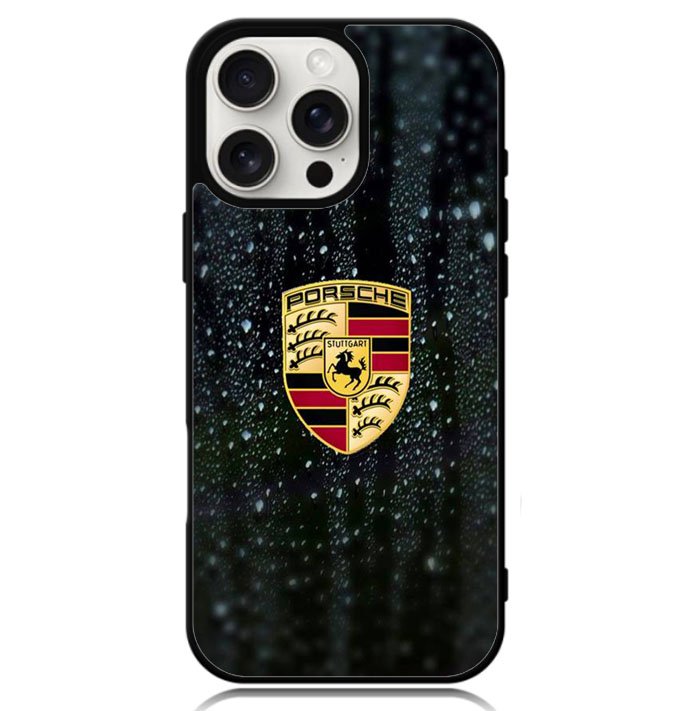 Porsche Logo X00147 iPhone 16 Pro Case