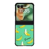 Banana Pattern X00167 Motorola Moto RAZR 2025 Case