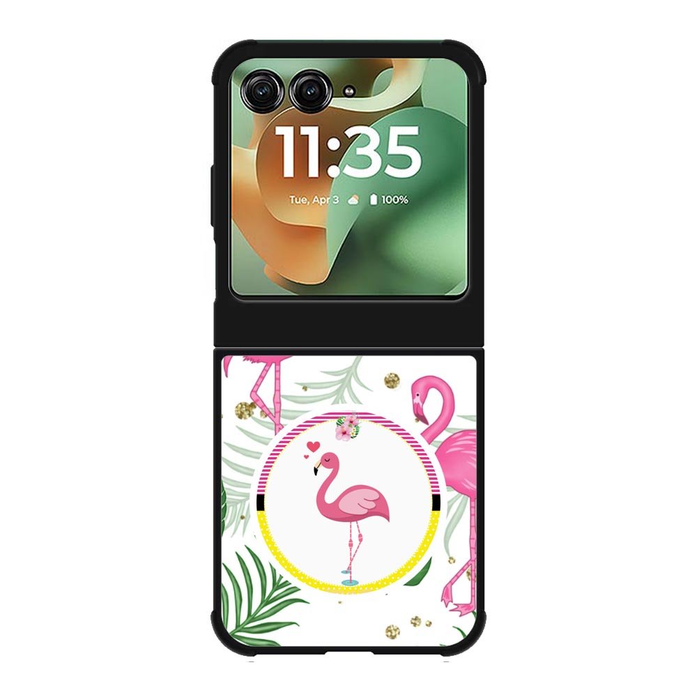 Flamingo Cute X00170 Motorola Moto RAZR 2025 Case