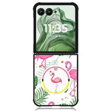 Flamingo Cute X00170 Motorola Moto Razr+ Plus 2024/2025 Case, Motorola Razr 50 Ultra/50s Ultra Case