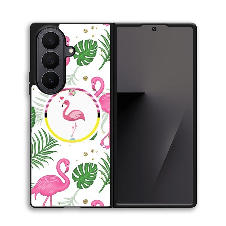 Flamingo Cute X00170 Samsung Galaxy Z Fold 7 Case