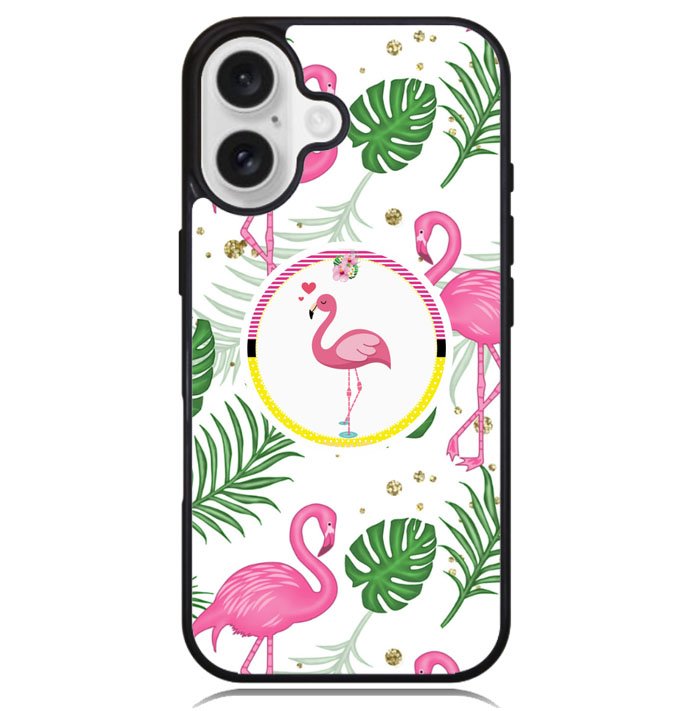 Flamingo Cute X00170 iPhone 16 Case
