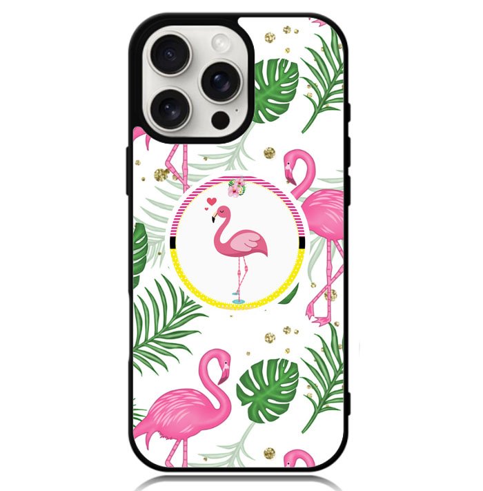 Flamingo Cute X00170 iPhone 16 Pro Max Case