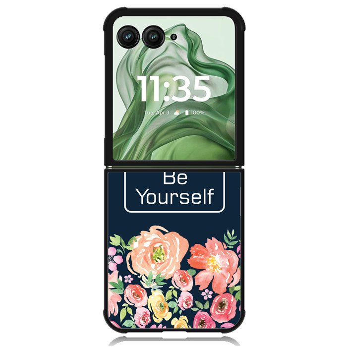 Floral Quote X00171 Motorola Moto Razr+ Plus 2024/2025 Case, Motorola Razr 50 Ultra/50s Ultra Case
